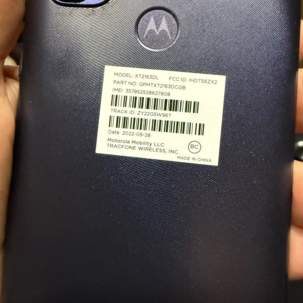 Motorola XT2163DL Moto G Pure 6.5'' 4G LTE 3GB RAM 32GB Storage Straight Talk